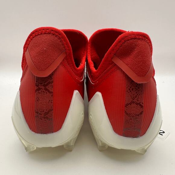 ADIDAS MEN\'S 7.5 ADIZERO ELECTRIC .1 FOOTBALL CLEATS RED/WHITE IF1917 main image 6